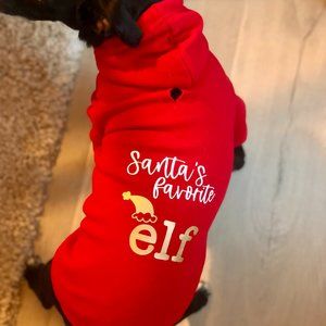 Santa's Elf Pet Hoodie